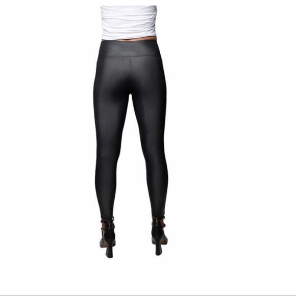 Jane and Bleecker Faux Leather Legging - Picture 4 of 9